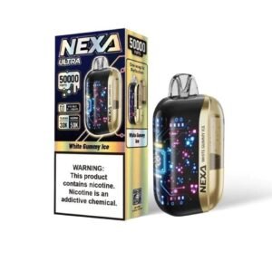 White Gummy Nexa Ultra 50000 Disposable Vape - 20mL