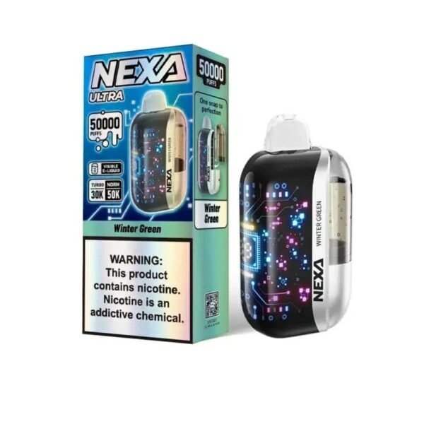 Wintergreen Nexa Ultra 50000 Disposable Vape - 20mL