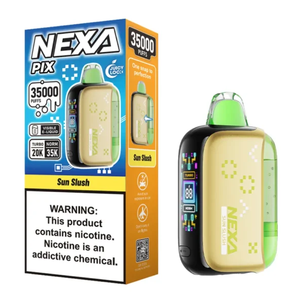 Sun Slush Nexa Pix 35K Puffs Disposable Vape - 16mL