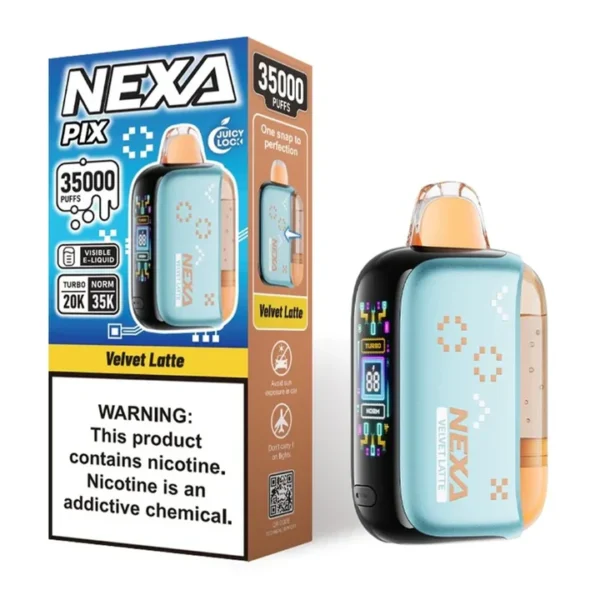 Velvet Latte Nexa Pix 35K Puffs Disposable Vape - 16mL