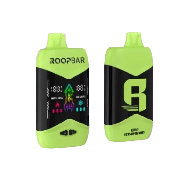 Kiwi Strawberry RoopBar Nic+Ice Control 40K Puffs Disposable Vape 1 Kiwi Strawberry RoopBar Nic+Ice Control